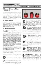 Предварительный просмотр 11 страницы Enerpac CT-604 Instruction Sheet