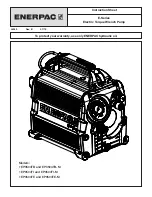 Preview for 1 page of Enerpac E-Pulse E Series Instruction Sheet