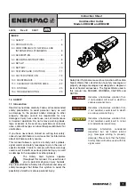 Enerpac EBC20B Instruction Sheet preview