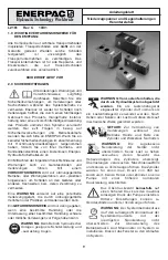 Preview for 9 page of Enerpac ECH-202 Instruction Sheet