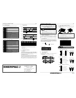 Предварительный просмотр 1 страницы Enerpac EDI62 Series Instruction Manual