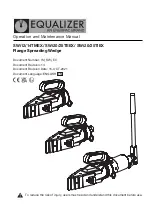 Enerpac Equalizer SWi12/14TMEX Operation And Maintenance Manual предпросмотр