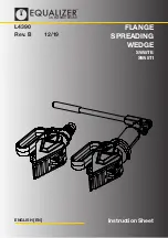 Enerpac EQUALIZER SWi5TE Instruction Sheet предпросмотр