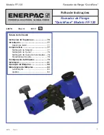 Предварительный просмотр 75 страницы Enerpac FF-120 Instruction Sheet