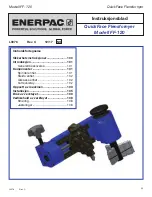 Предварительный просмотр 99 страницы Enerpac FF-120 Instruction Sheet