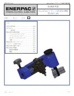 Предварительный просмотр 135 страницы Enerpac FF-120 Instruction Sheet