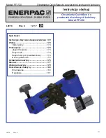 Предварительный просмотр 171 страницы Enerpac FF-120 Instruction Sheet