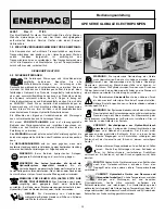 Preview for 13 page of Enerpac GPE Series Instruction Sheet