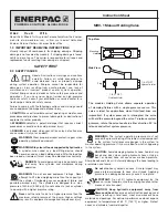 Enerpac MHV-1 Manual предпросмотр