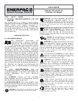 Предварительный просмотр 7 страницы Enerpac MSP-351 Instruction Sheet