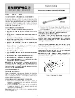 Предварительный просмотр 7 страницы Enerpac MTW250 Instruction Sheet