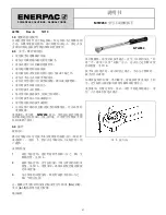 Предварительный просмотр 21 страницы Enerpac MTW250 Instruction Sheet