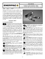 Preview for 21 page of Enerpac NC-1924 Instruction Sheet