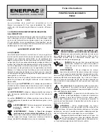 Preview for 3 page of Enerpac P-2282 Instruction Sheet