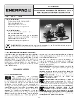 Preview for 35 page of Enerpac PME10022 Instruction Sheet