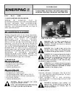 Preview for 42 page of Enerpac PME10022 Instruction Sheet