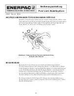 Preview for 8 page of Enerpac Posi Lock EP-104 Instruction Sheet