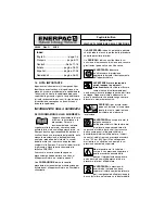 Предварительный просмотр 16 страницы Enerpac PRV2 Instruction Sheet