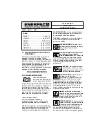 Предварительный просмотр 26 страницы Enerpac PRV2 Instruction Sheet