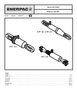 Enerpac Pull-pac BRP106C Instruction Sheet preview