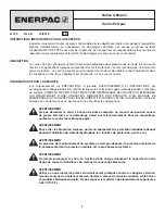 Preview for 9 page of Enerpac Pull-pac BRP106C Instruction Sheet