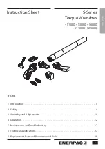 Предварительный просмотр 3 страницы Enerpac S Series Instruction Sheet