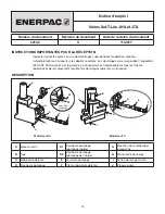 Preview for 13 page of Enerpac Saf-T-Lite JHA Instruction Sheet