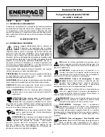 Preview for 19 page of Enerpac Turbo II 3000 Series Instruction Sheet