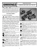 Preview for 24 page of Enerpac Turbo II 3000 Series Instruction Sheet