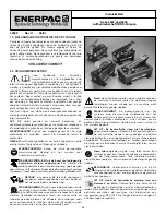 Preview for 29 page of Enerpac Turbo II 3000 Series Instruction Sheet