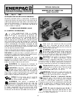 Preview for 34 page of Enerpac Turbo II 3000 Series Instruction Sheet