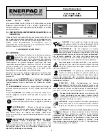 Предварительный просмотр 4 страницы Enerpac V-182 Instruction Sheet