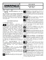 Предварительный просмотр 5 страницы Enerpac VFC1 Instruction Sheet