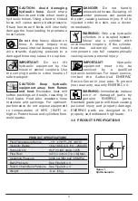 Предварительный просмотр 2 страницы Enerpac VFC3 Instruction Sheet