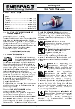 Предварительный просмотр 7 страницы Enerpac VFC3 Instruction Sheet