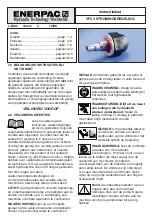 Предварительный просмотр 16 страницы Enerpac VFC3 Instruction Sheet