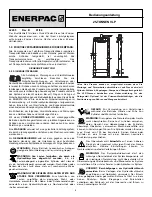 Предварительный просмотр 8 страницы Enerpac VLP256P392 Instruction Sheet