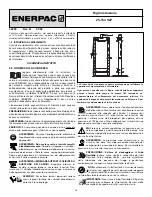 Предварительный просмотр 12 страницы Enerpac VLP256P392 Instruction Sheet