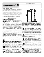 Предварительный просмотр 16 страницы Enerpac VLP256P392 Instruction Sheet