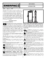 Предварительный просмотр 20 страницы Enerpac VLP256P392 Instruction Sheet