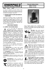 Preview for 21 page of Enerpac WFL111 Instruction Sheet