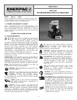 Preview for 43 page of Enerpac WU Series Instruction Sheet