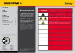 Предварительный просмотр 2 страницы Enerpac XA-Series Instruction Manual