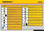 Предварительный просмотр 3 страницы Enerpac XA-Series Instruction Manual