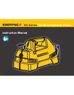 Preview for 1 page of Enerpac XC-Series Instruction Manual