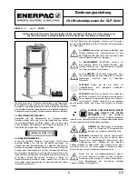 Предварительный просмотр 9 страницы Enerpac XLP-256P392 Instruction Sheet