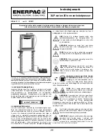 Предварительный просмотр 29 страницы Enerpac XLP-256P392 Instruction Sheet