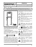 Предварительный просмотр 33 страницы Enerpac XLP-256P392 Instruction Sheet