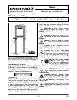 Предварительный просмотр 41 страницы Enerpac XLP-256P392 Instruction Sheet