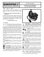 Preview for 7 page of Enerpac ZA4T Instruction Sheet